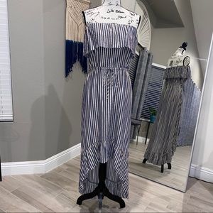 Strapless asymmetrical dress, Alice and Trixie